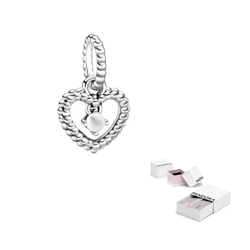 

Pandora Серебряные подвески и кулоны для женщин Silver с искусственными кристаллами