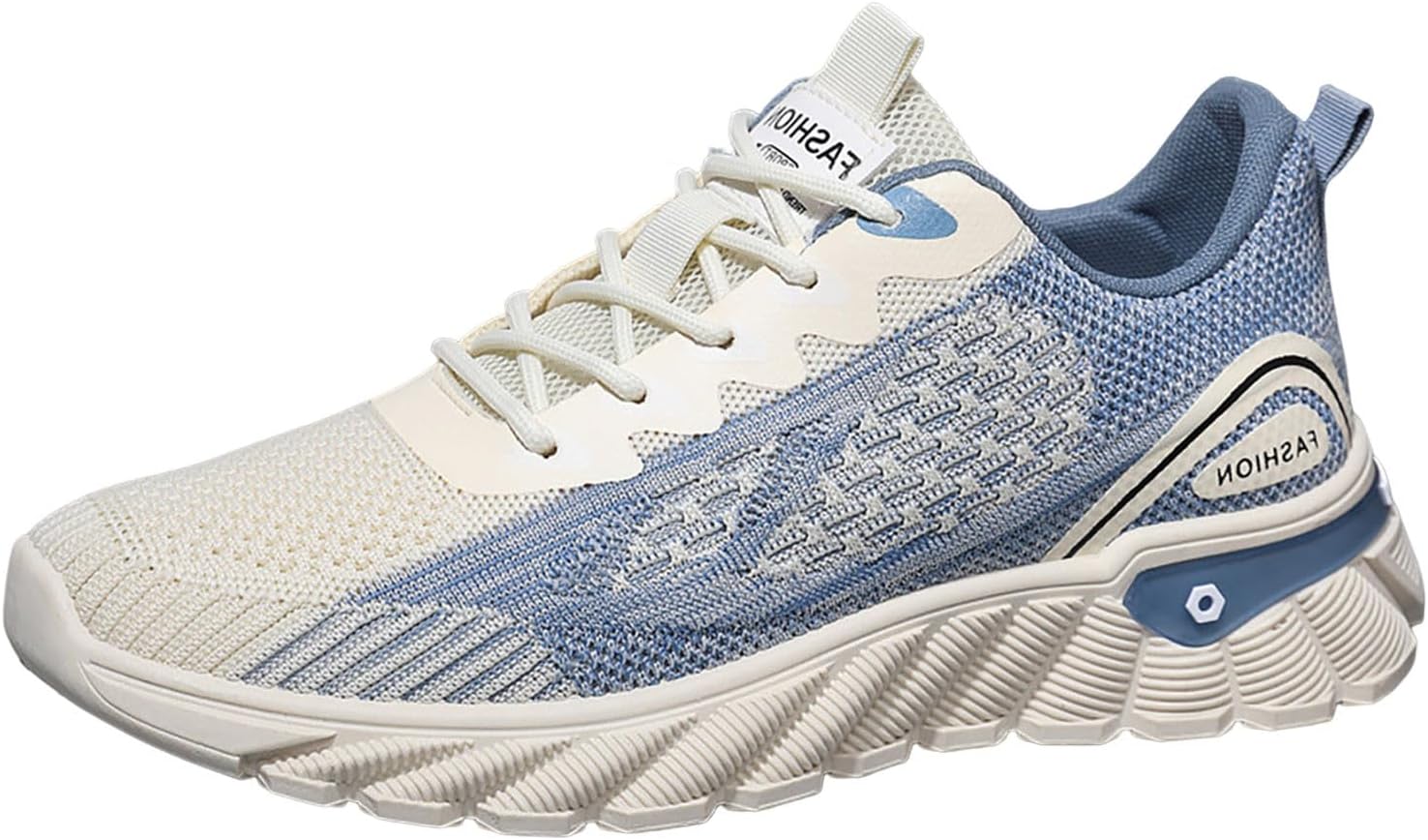 

Мужские спортивные кроссовки, повседневная обувь Gowalk для ходьбы, легкие повседневные сетчатые кроссовки с шнуровкой Generic, бежевый