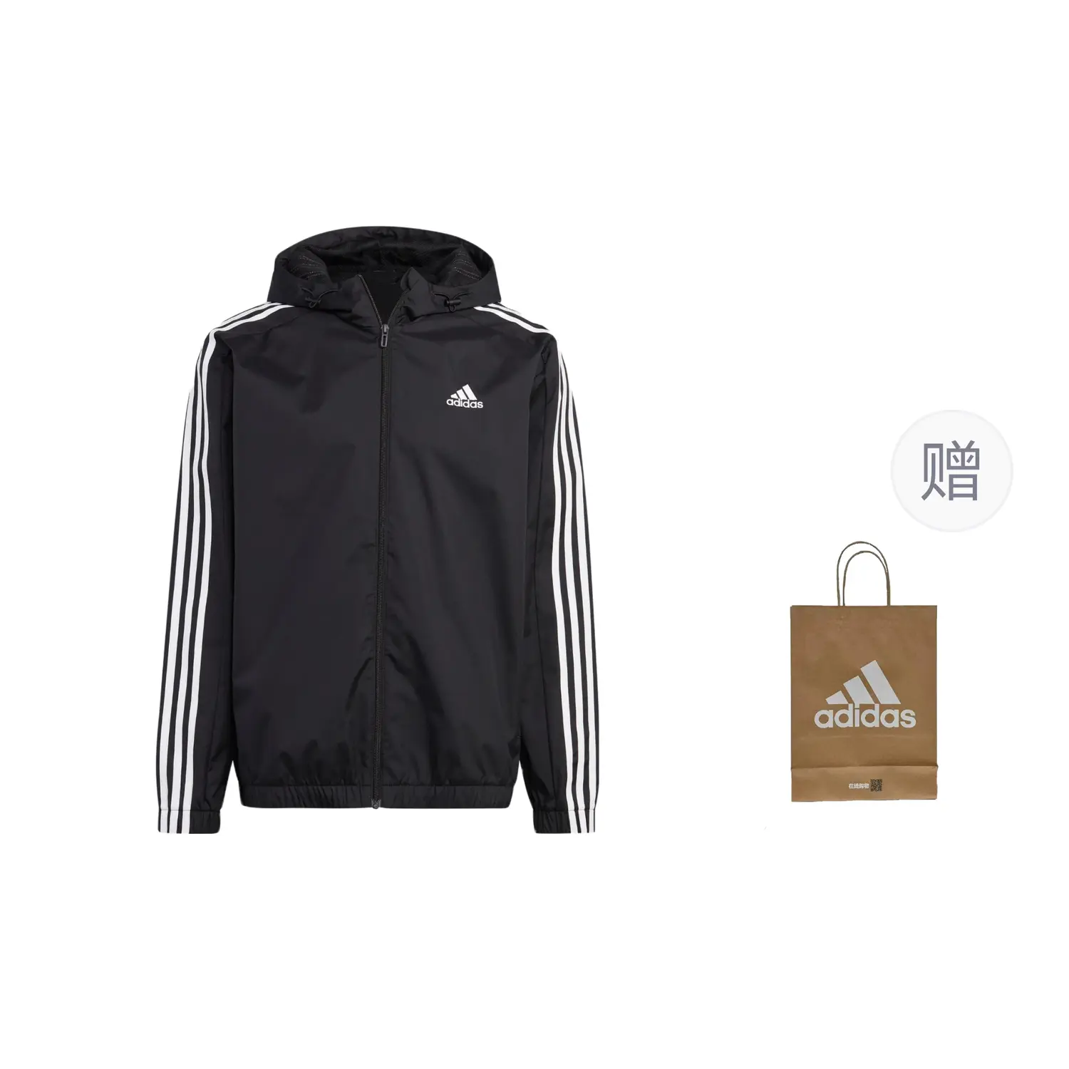 

Куртка мужская черный Adidas