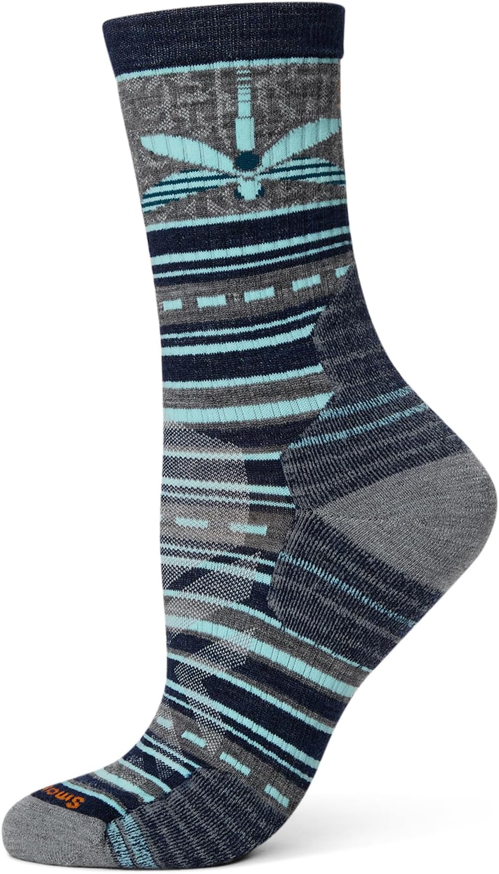 

Носки Smartwool Women's Hike Targeted Cushion Dragon Stitch Mid Crew Socks, Deep Navy