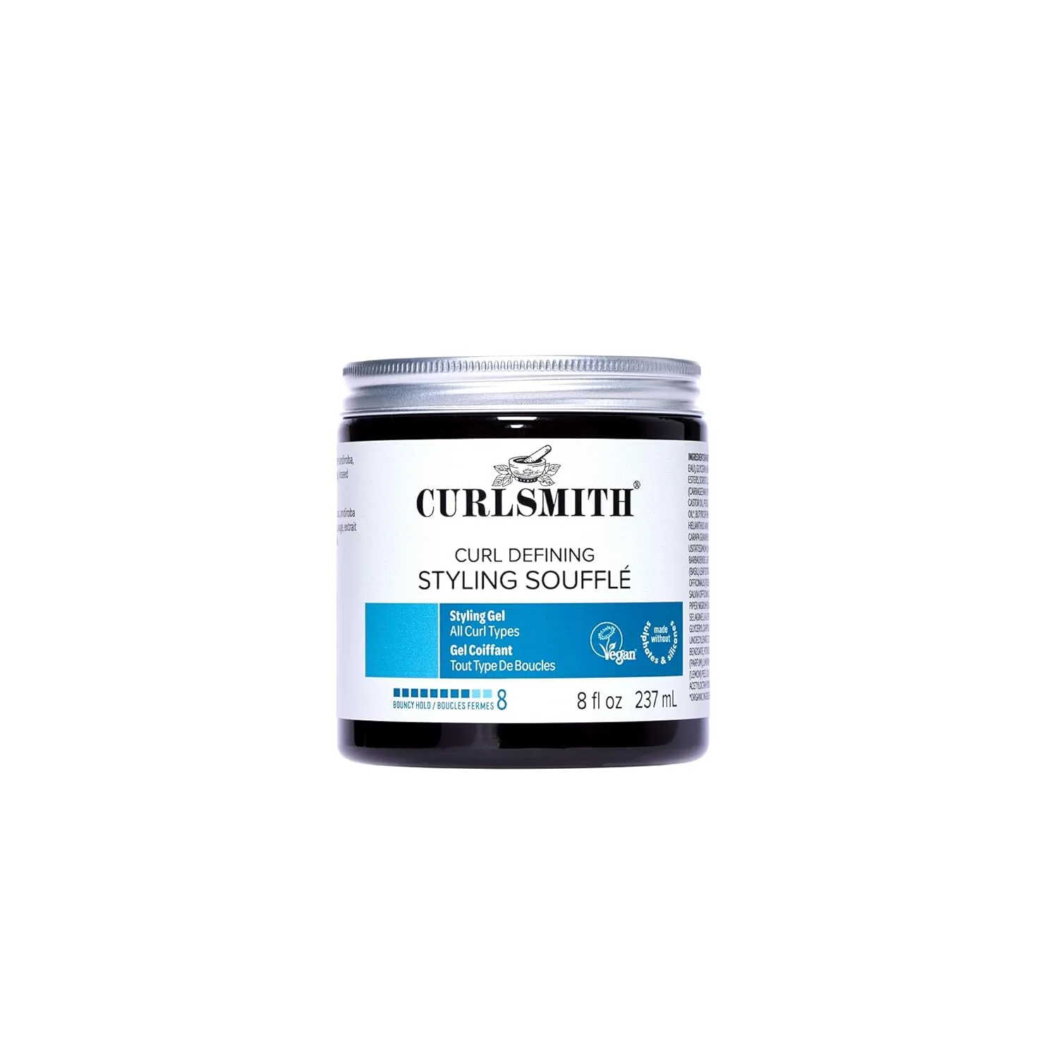 CURLSMITH - Средство для укладки локонов Curl Defining Styling Soufflé - Веганский гель для укладки средней фиксации 237 мл (1 шт.)