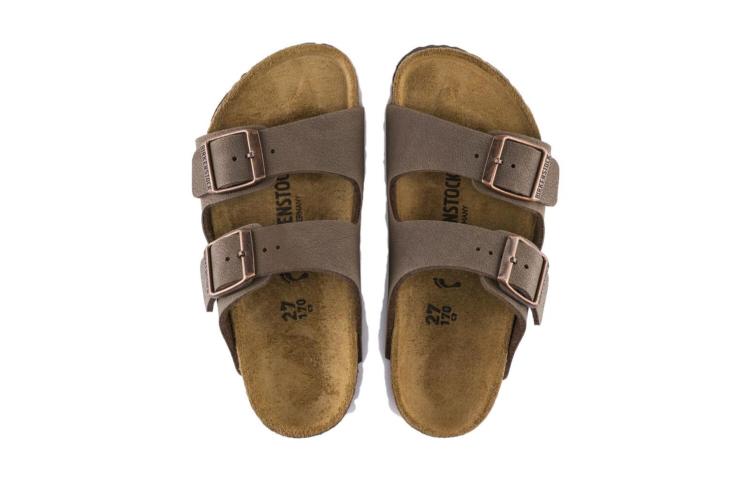 Детские тапочки для детей Birkenstock, цвет Mocha — фото 4