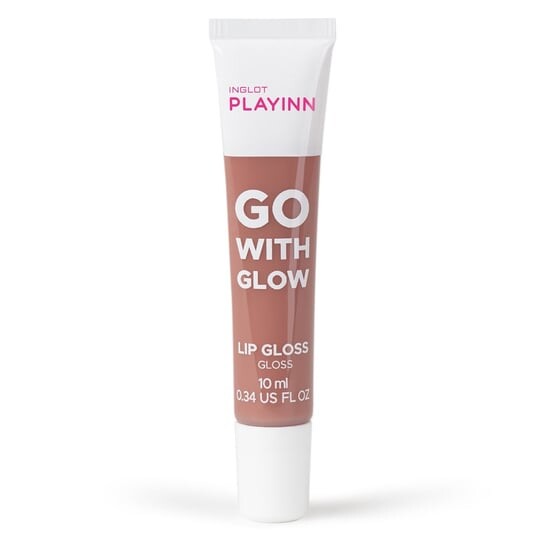 

Мл INGLOT, Go With Glow Lip Gloss, Playinn Go With Pink, 23, 10