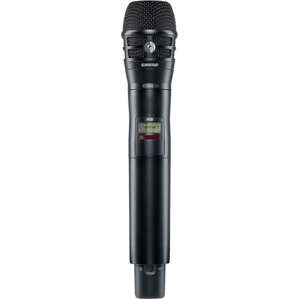 

Беспроводной передатчик Shure AD2/KSM8B Digital Handheld Wireless Microphone AD2/K8B-G57
