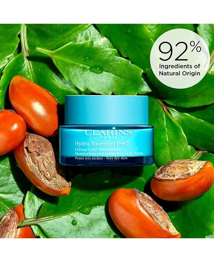 Крем для лица Clarins — Hydra-Essentiel Насыщенный с двойной гиалуроновой кислотой — фото 2