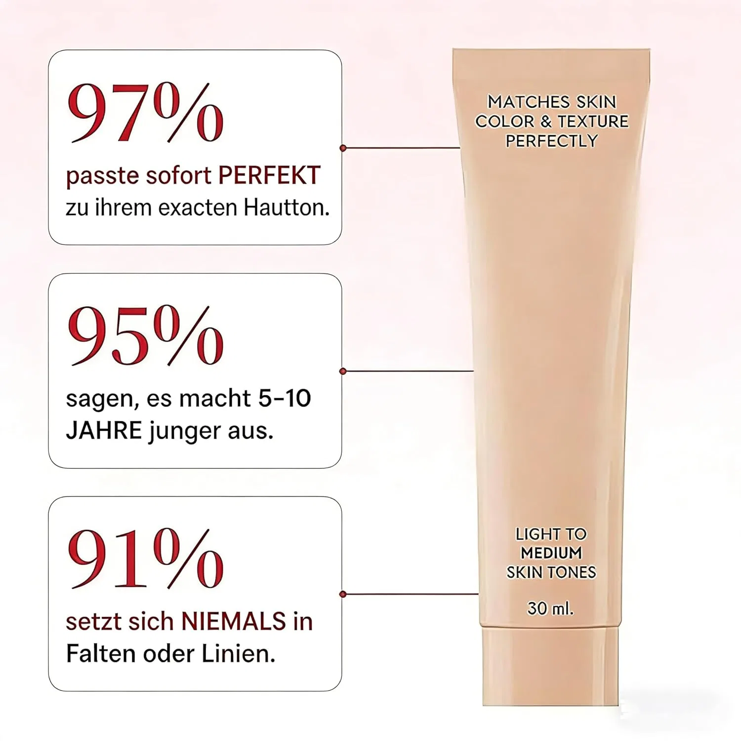 Тональный крем с эффектом изменения цвета Luxe Bergxperten, Skin-Coloured — фото 4