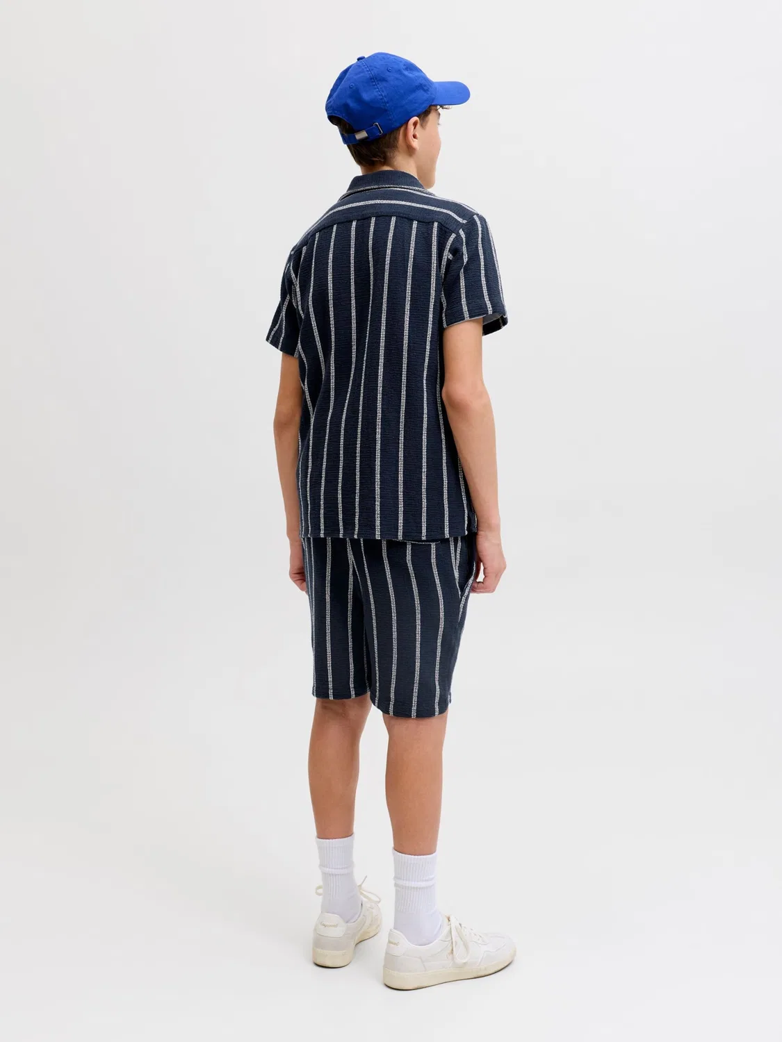 Рубашка на пуговицах стандартного кроя 'JORCoba' Jack & Jones Junior, Night Blue — фото 3