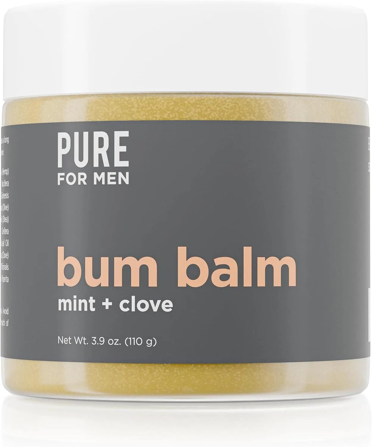 Лосьон для тела Pure for Men Bum Balm увлажняющий с мятой и гвоздикой, 3.8 унции