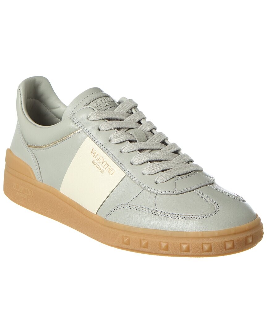

Кожаные кроссовки Valentino Upvillage, серый
