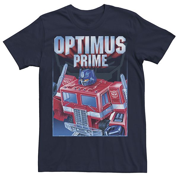 

Футболка с портретом Optimus Prime Big & Tall Licensed Character