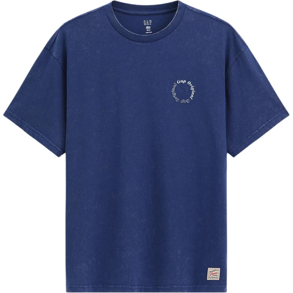 Футболка унисекс crew neck GAP, Umber — фото 3