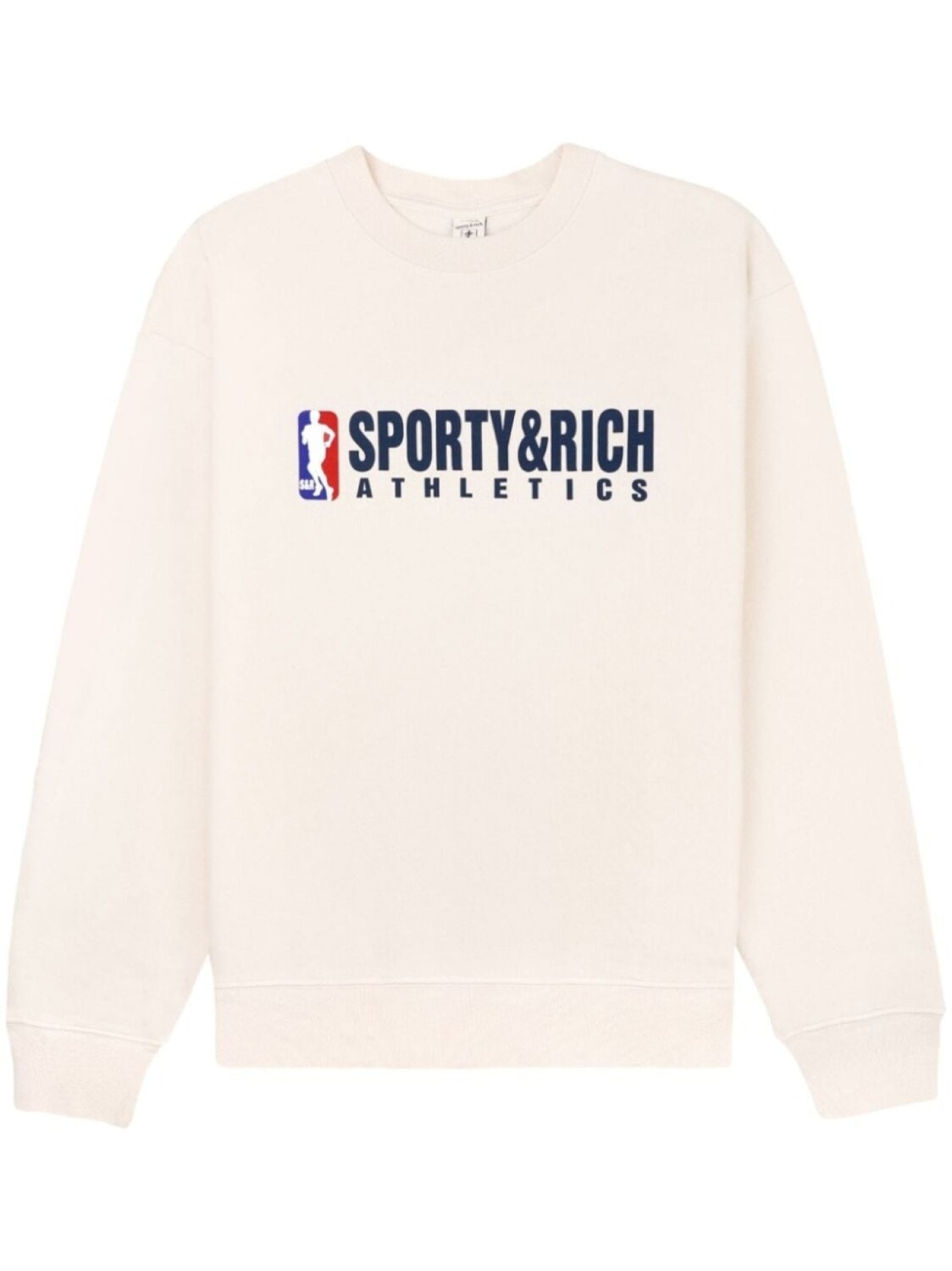 

Sporty & Rich хлопковая толстовка с круглым вырезом Team, белый