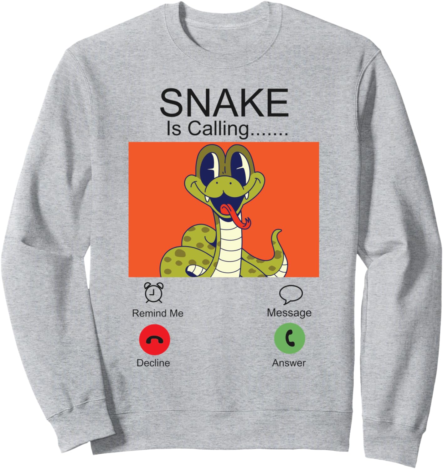 

Толстовка Змея зовет, серая Snake Reptile Serpent Hs0, Серый, Толстовка Змея зовет, серая Snake Reptile Serpent Hs0