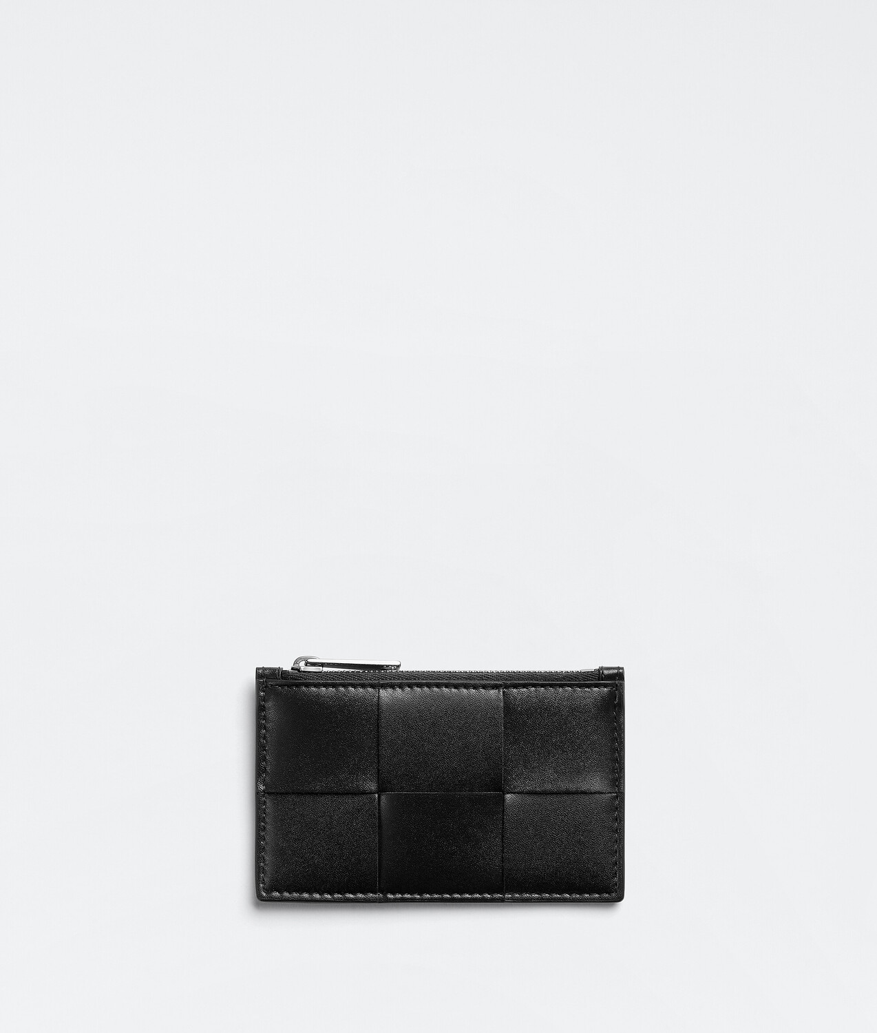 

Карман для карт на молнии Bottega Veneta, черный