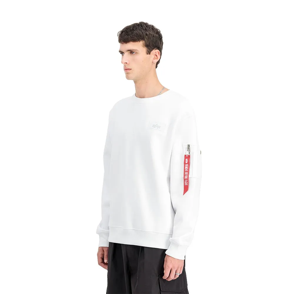 

Толстовка Alpha Industries Back Print, белый