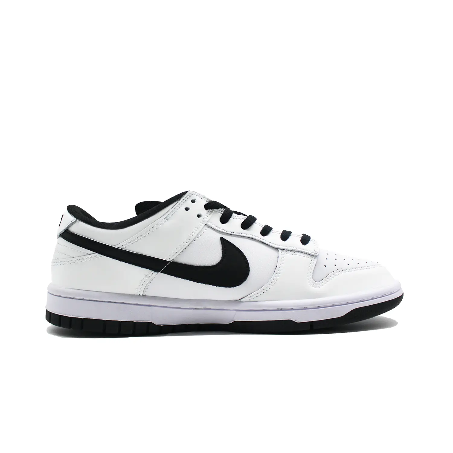 Nike Данк скейтборд обувь унисекс низкие черно-белые, цвет Black White — фото 2