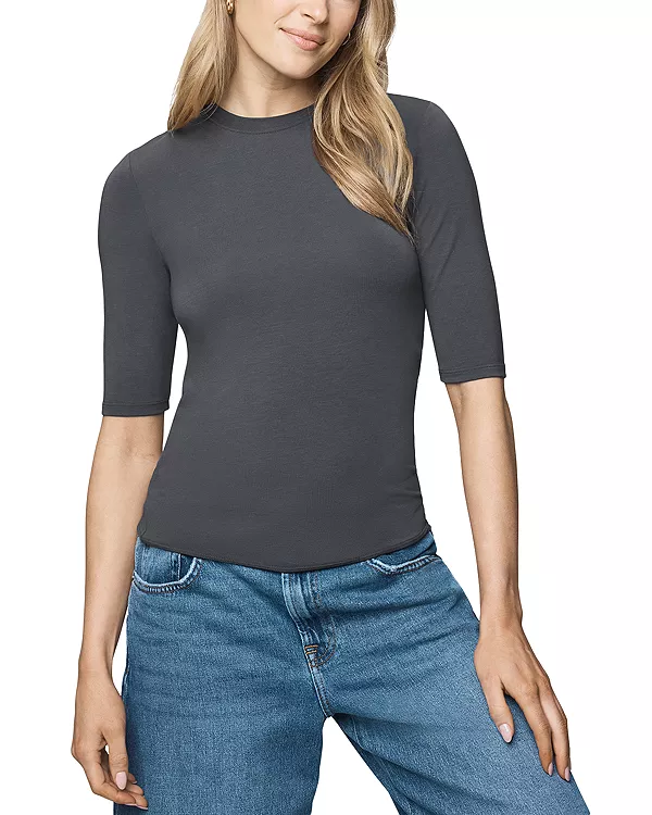 

Футболка с рукавом до локтя Splendid, серый