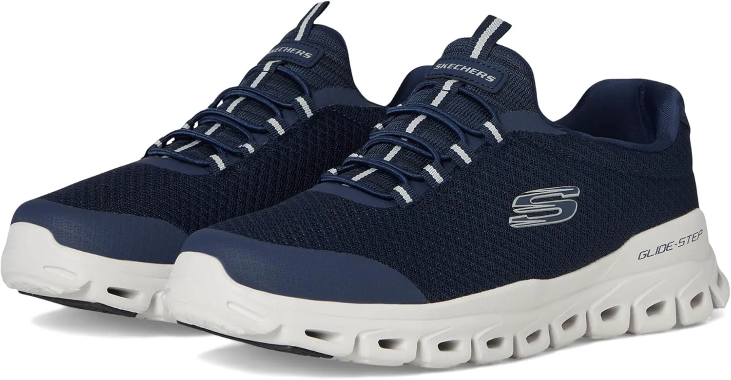 Мужские спортивные кроссовки Skechers Glide-Step Sylo, темно-синий
