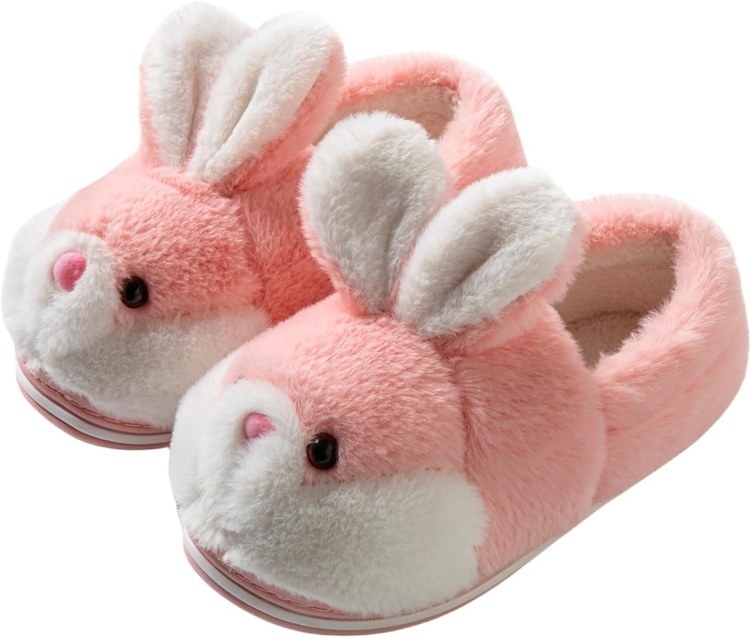 

Тапочки AZCHEN с зайчиком для животных Милые женские тапочки Мягкие уютные зимние плюшевые домашние тапочки Для дома и улицы Хлопковые обувь, красный