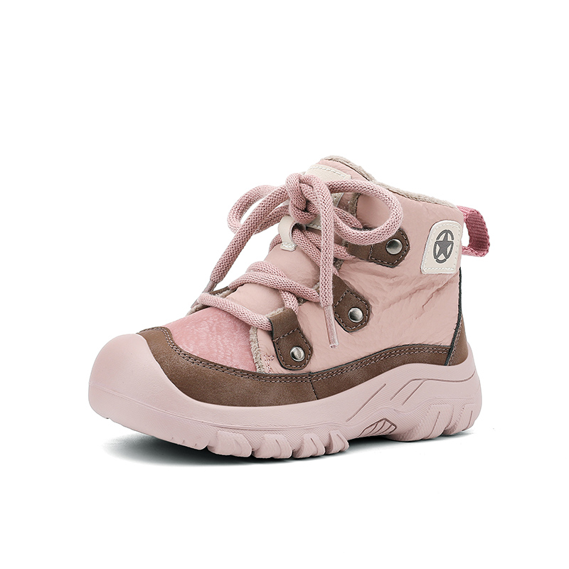 Jeep Кроссовки High Top Casual Pastel Pink/Brown для детей — фото 3