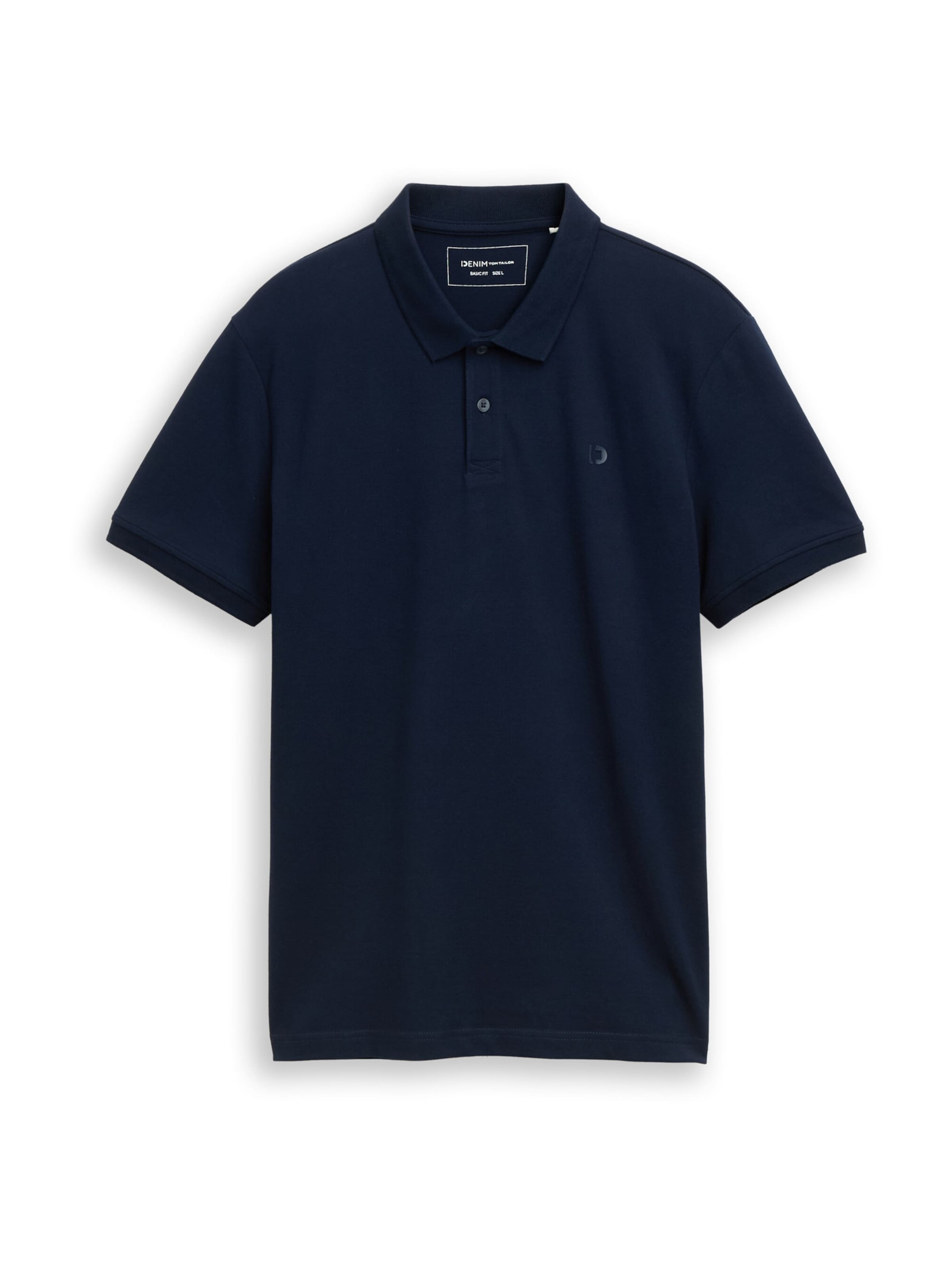 

TOM TAILOR DENIM Поло в цвете Navy