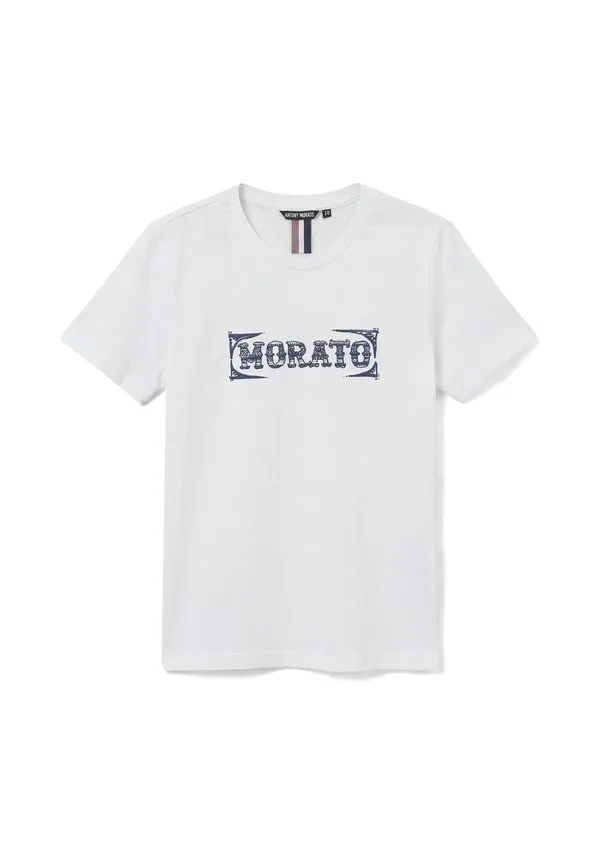 Футболка с принтом Antony Morato, White — фото 3