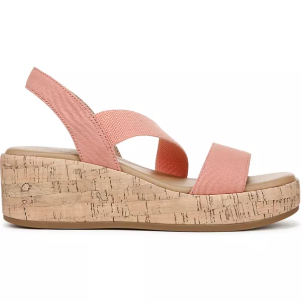 Женские босоножки Odette на платформе с ремешками Lifestride, цвет coral pink — фото 3