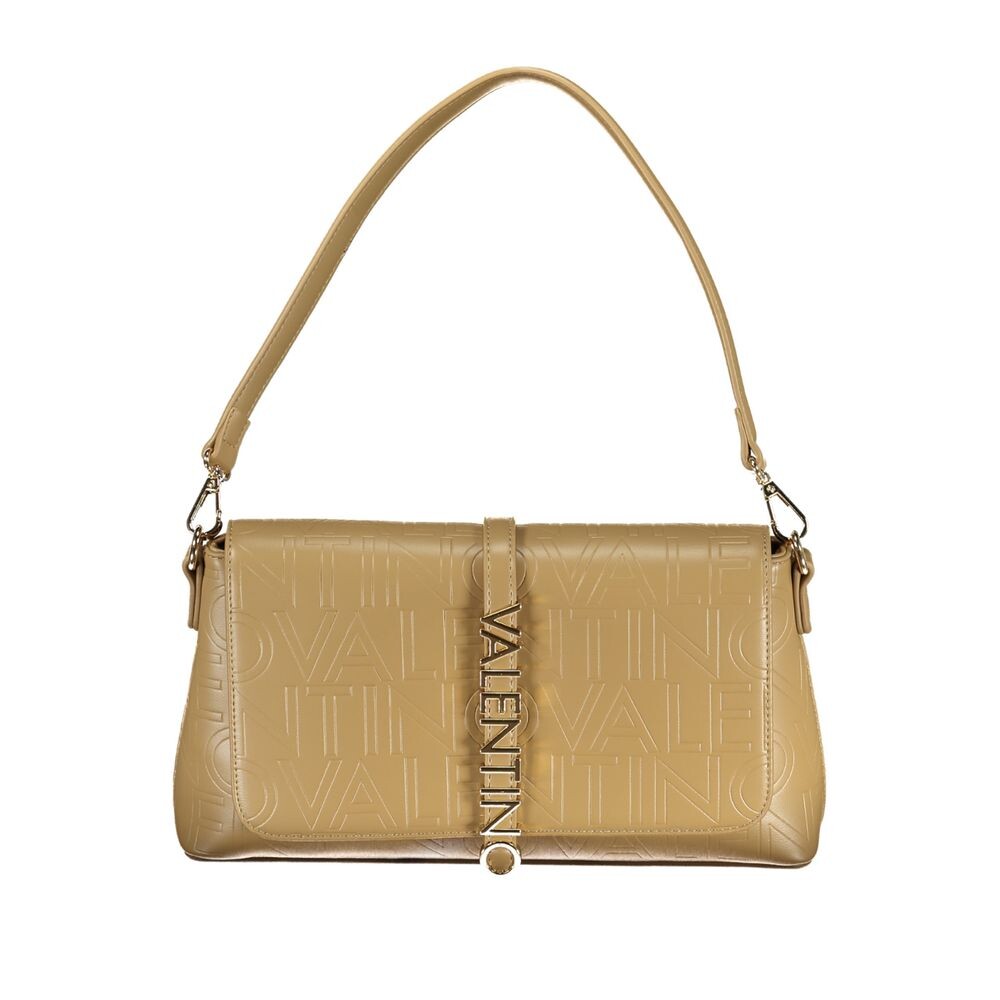

Бежевая полиэтиленовая сумка Valentino Bags