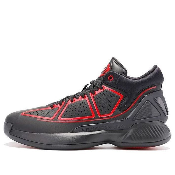 

Кроссовки d rose 10 'black red' Adidas, черный