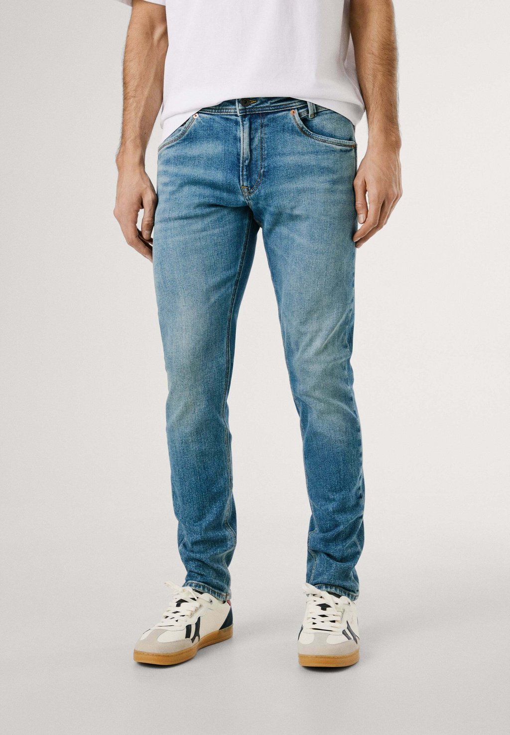 

Джинсы облегающего кроя SPIKE Pepe Jeans, цвет Authentic Tinted Medium