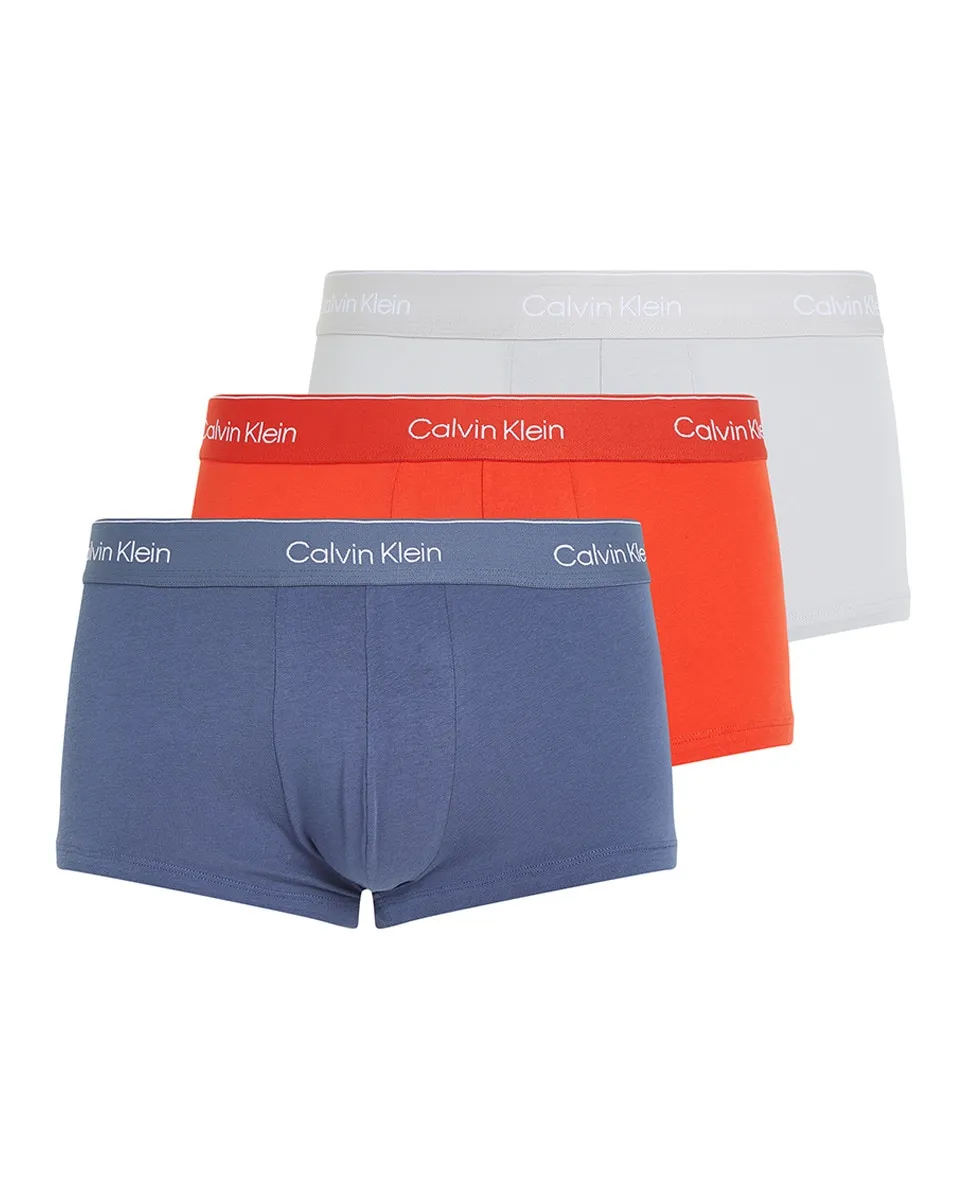 

Упаковка из 3 пар облегающих трусов-боксеров с низкой посадкой Calvin Klein, мультиколор