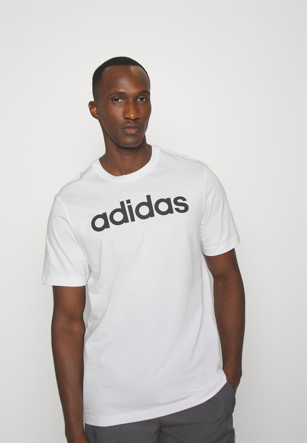 

Футболка с принтом adidas Sportswear, белая/черная, Черный, Футболка с принтом adidas Sportswear, белая/черная