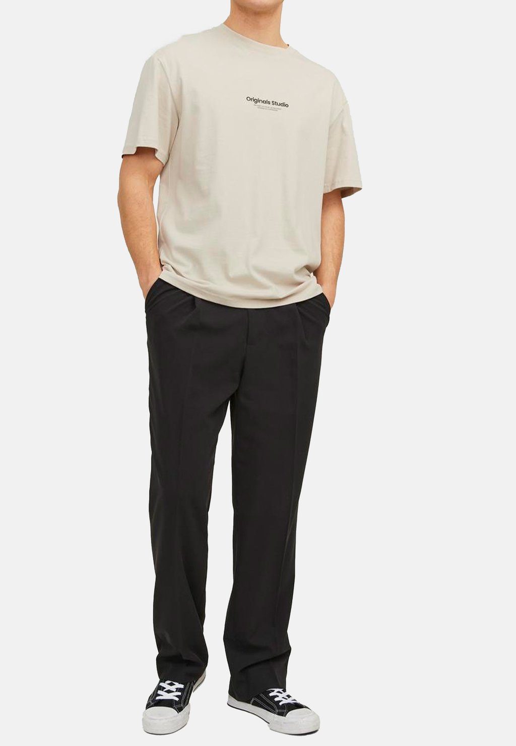 

Футболка с принтом 2ER PACK JORVESTERBRO Jack & Jones, коричневый