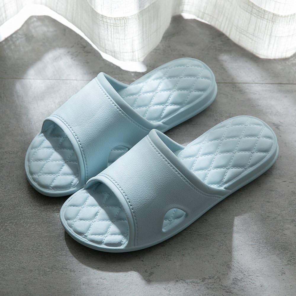 

TJZY Женские домашние тапочки для душа, пляжные нескользящие сандалии для ванной комнаты, мужские мужские/бежевые/S