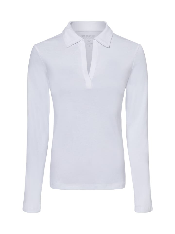 

Футболка brookshire Langarmshirt, белый