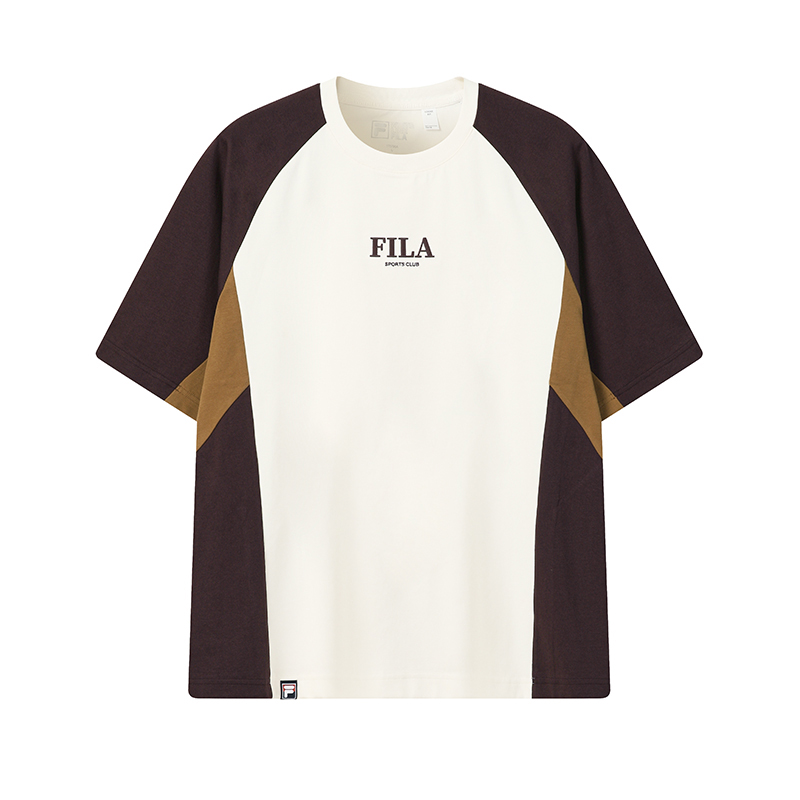 

FILA Футболка ORIGINALE мужская Albumen White с круглым вырезом, умеренно прямой крой