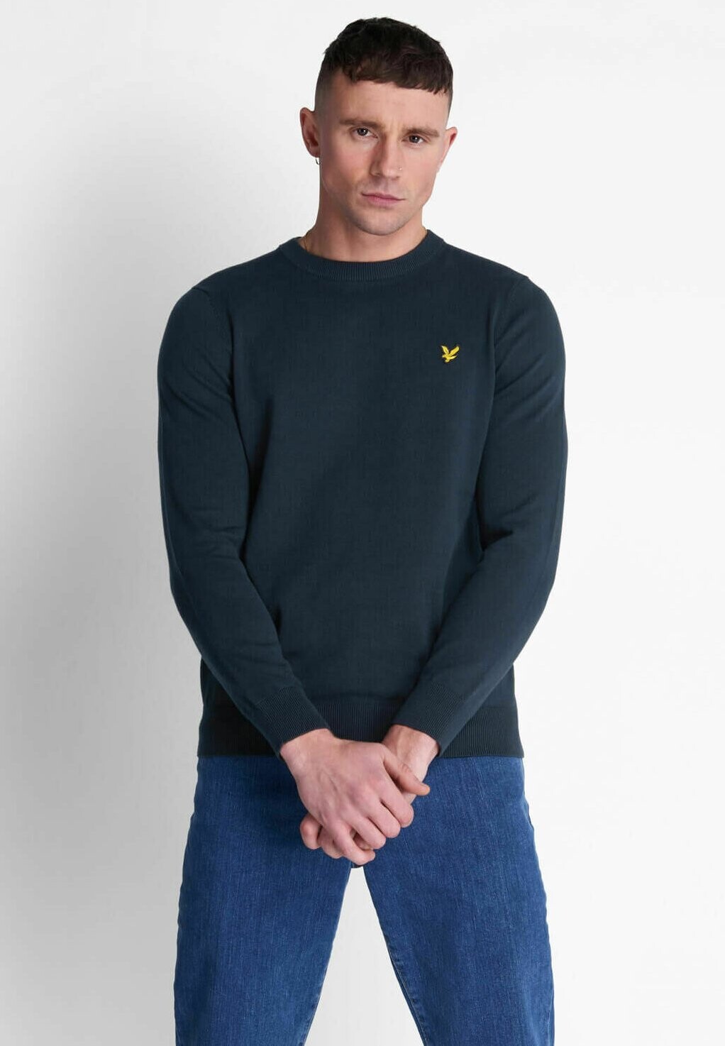 

Свитер Crew Neck Lyle & Scott, цвет dark blue