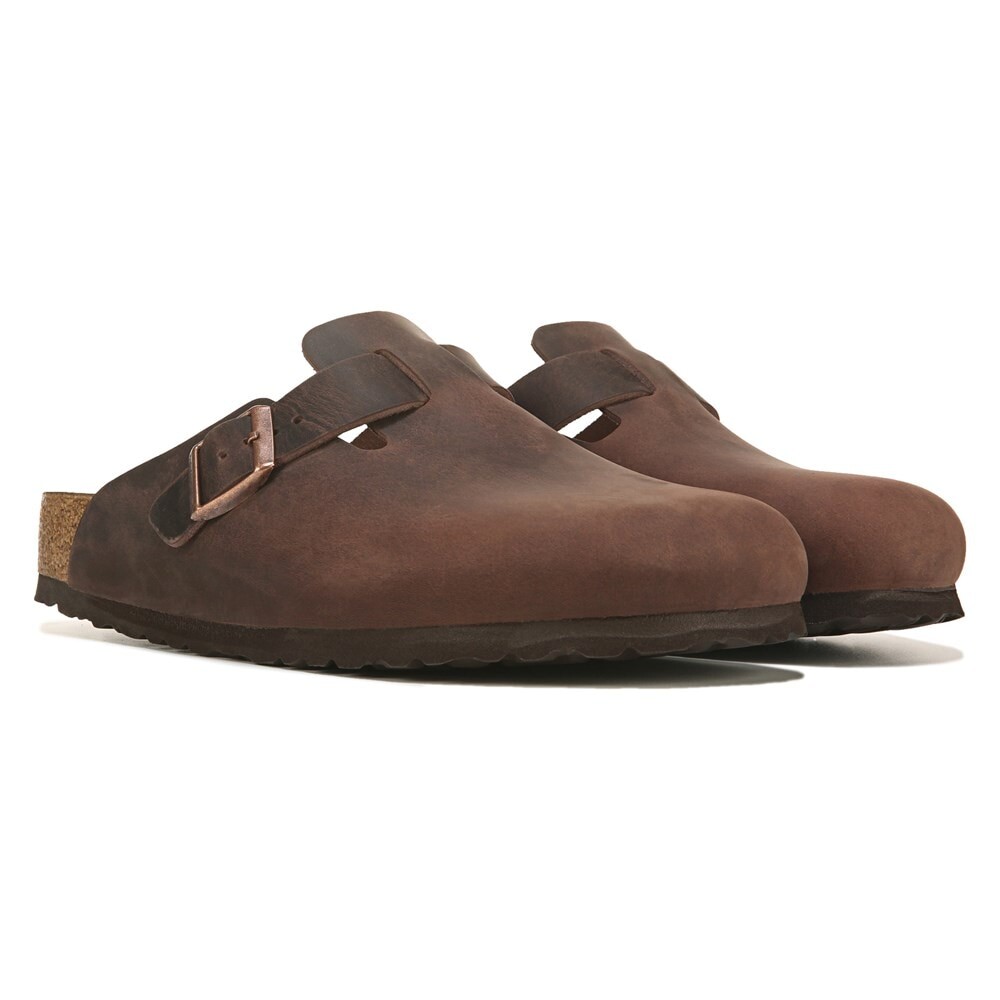 

Мужские сабо Boston на стельке Birkenstock, коричневый