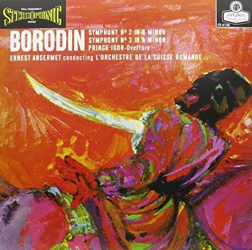 

Виниловая пластинка Ansermet, Ernest: Borodin Symphonies Nos. 2 & 3