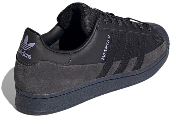 Кроссовки оригинальные суперзвезды обувь Adidas, черный — фото 4