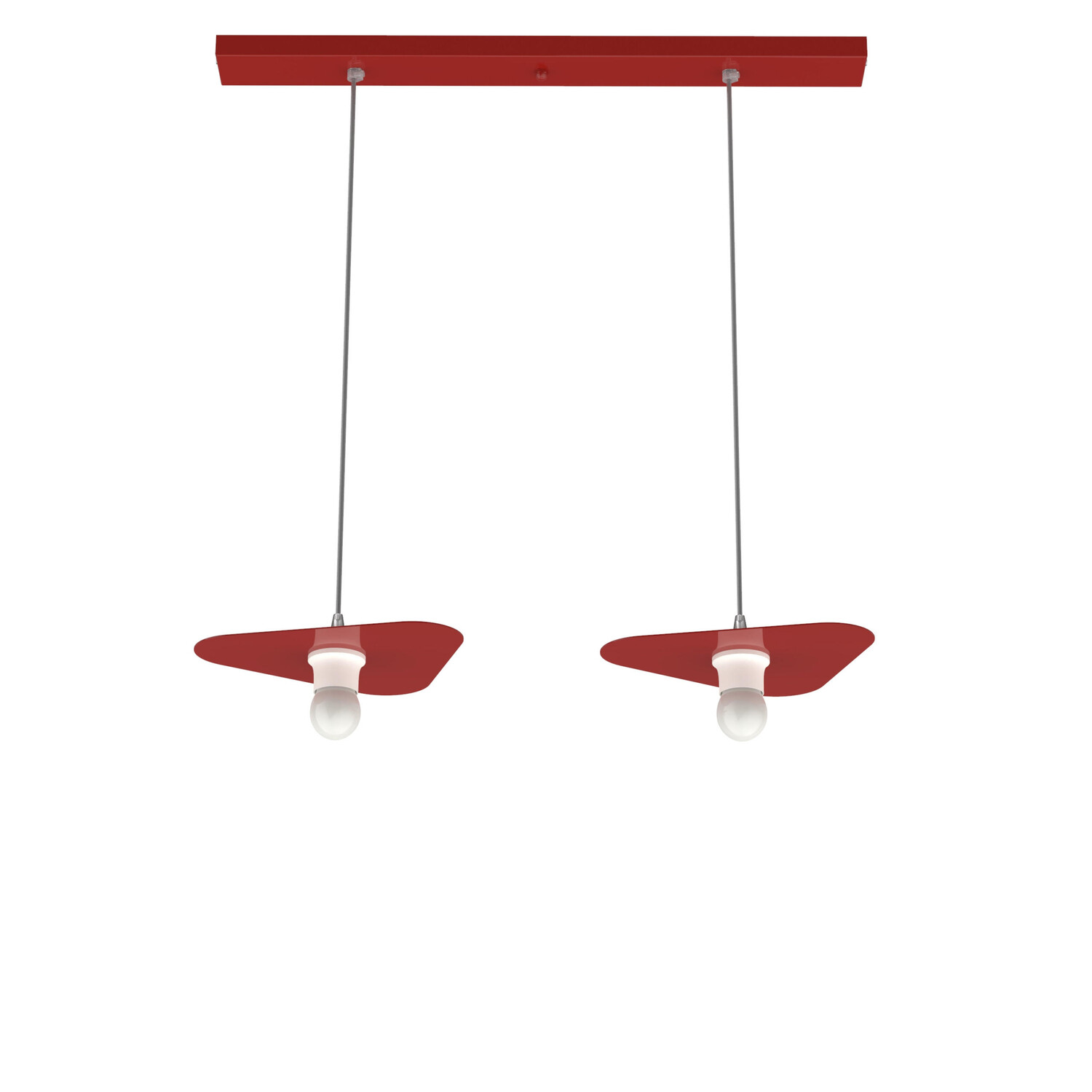 

Подвесной светильник Lumicom, 25x30x7 см, красный