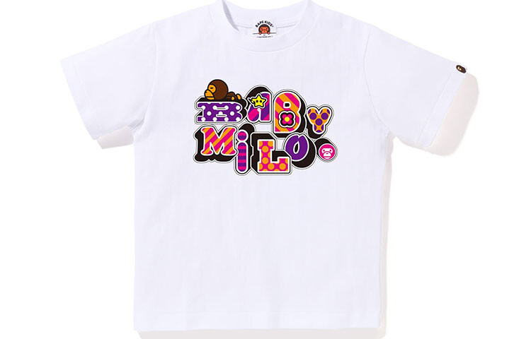 

Детская футболка A Bathing Ape, розовый