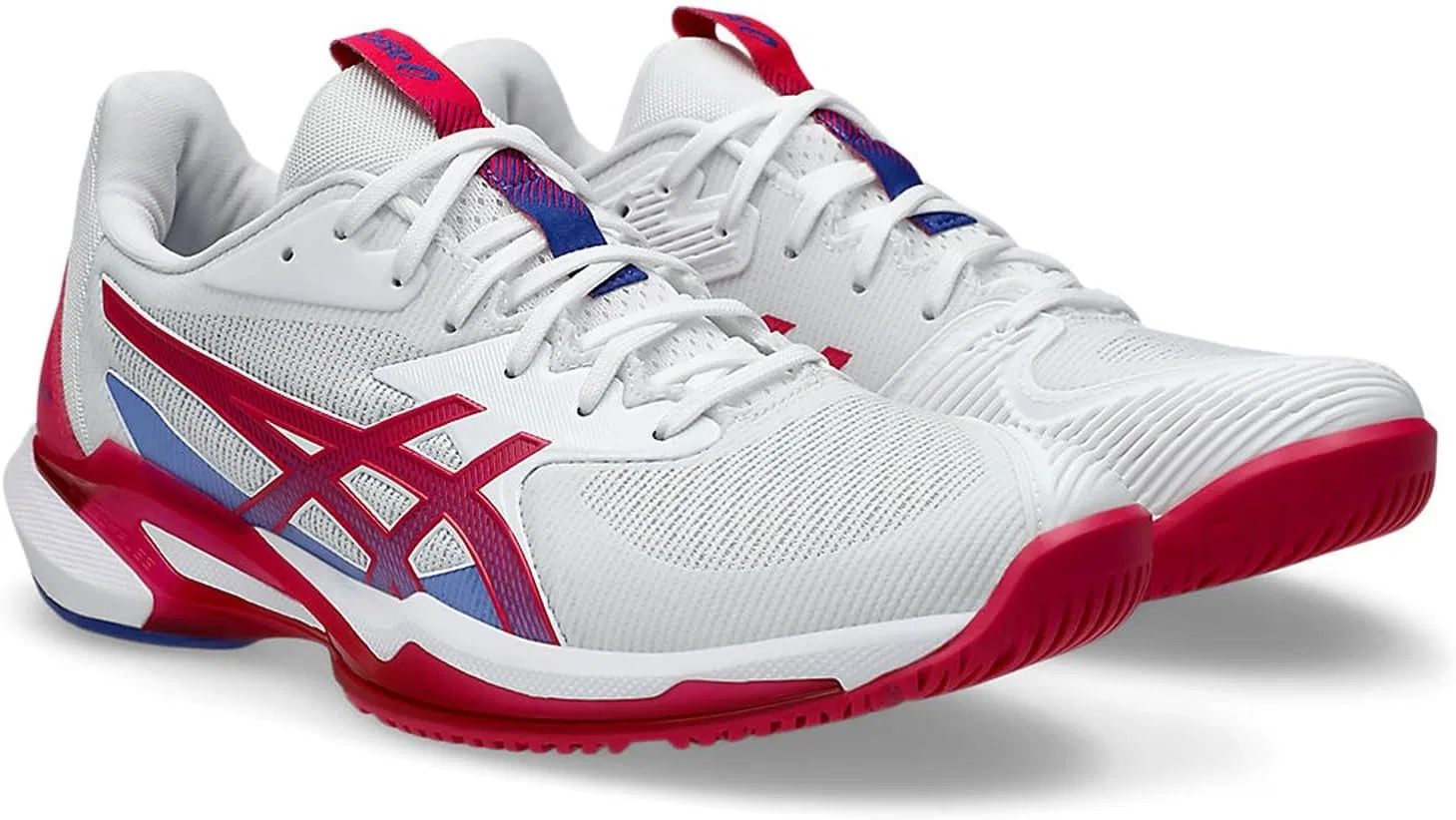 Кроссовки для тенниса ASICS Solution Swift FF 2 Clay, White Bright Rose — фото 4