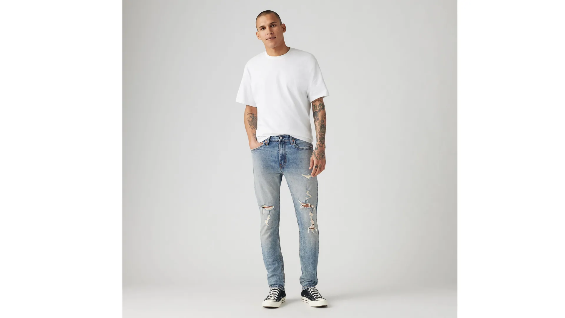 

Мужские джинсы скинни 510 Levi's, цвет Manifest This - Dark Wash - Stretch