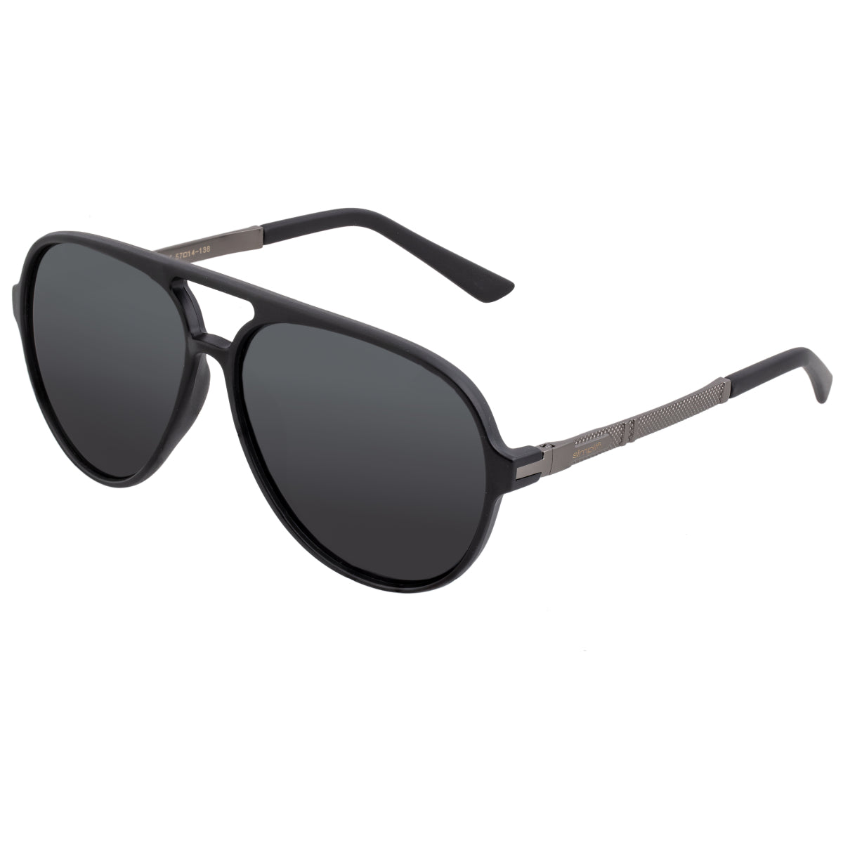 

Поляризованные солнцезащитные очки Spencer Simplify, цвет matte black/black