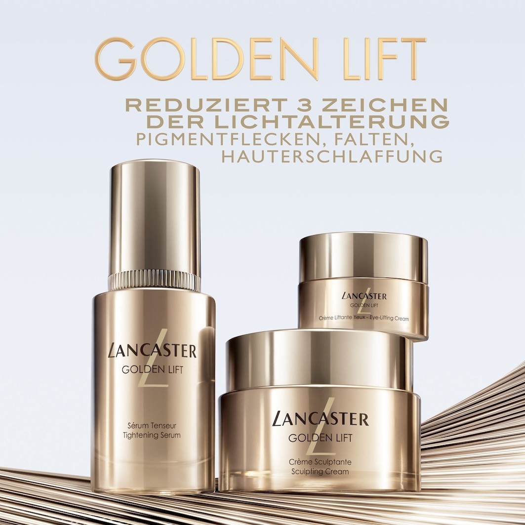 Сыворотка Lancaster — Golden lift sculpting day cream spf , объем, 50 мл — фото 3
