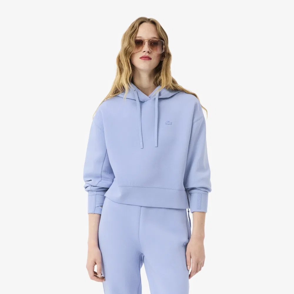 Худи Lacoste Double Face Active лавандовая