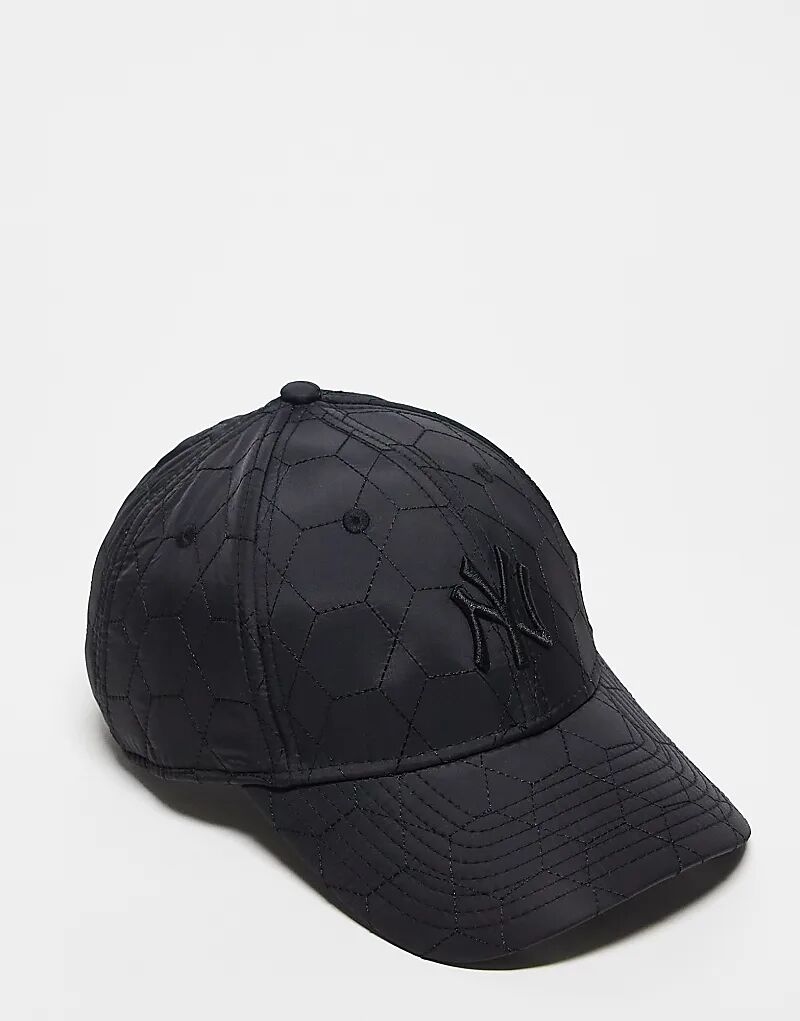 

Стеганая кепка NY Yankees 9forty черного цвета New Era