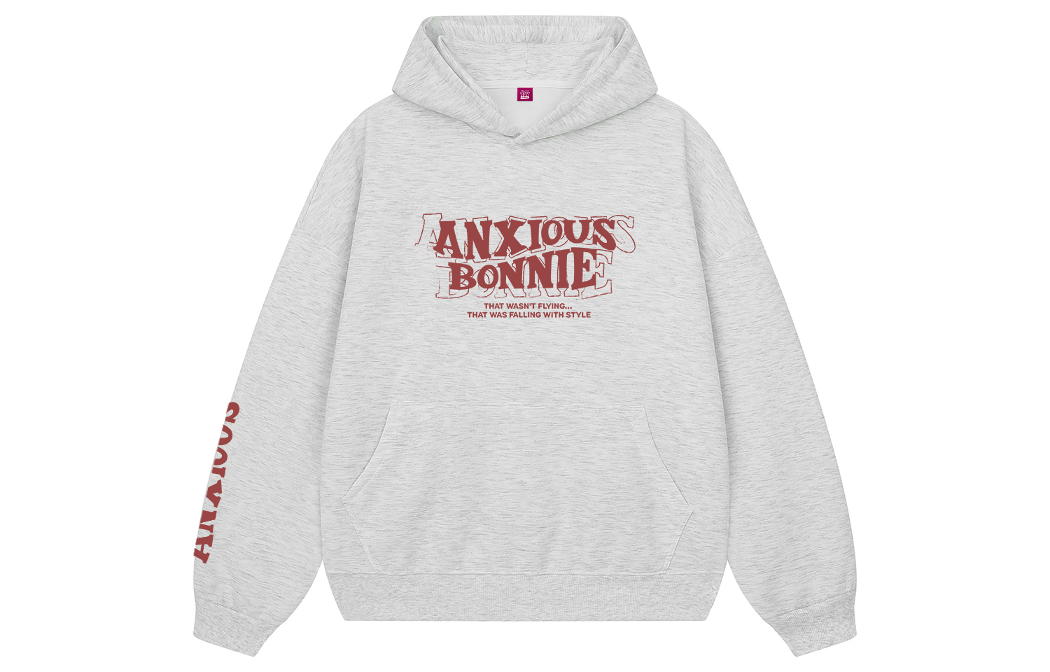 

Толстовка Unisex Hooded Thickened Heavyweight Disney, heather серый fleece-lined