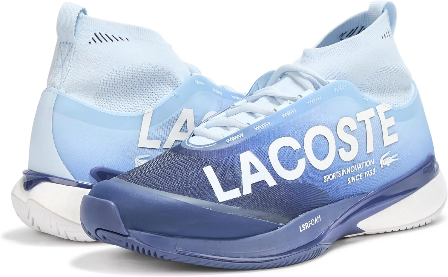 Мужские кроссовки Lacoste Ag-lt25 Lite Sock, светло-голубой — фото 3